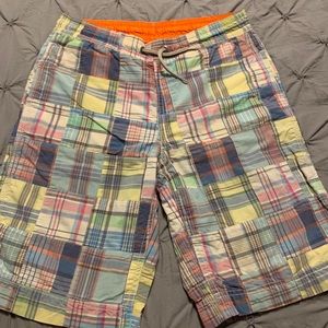 Never worn gap big boy bathing suit plaid xl